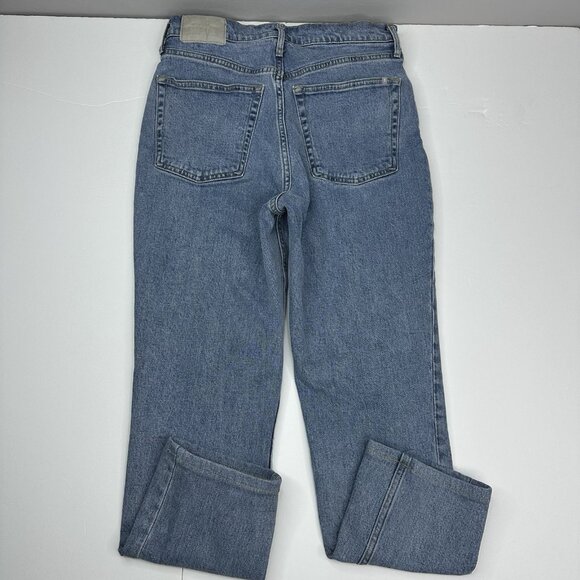 Everlane Women's Blue The‎ Original Cheeky Straight Jean W27-28.2/L24.9 - Picture 4 of 11